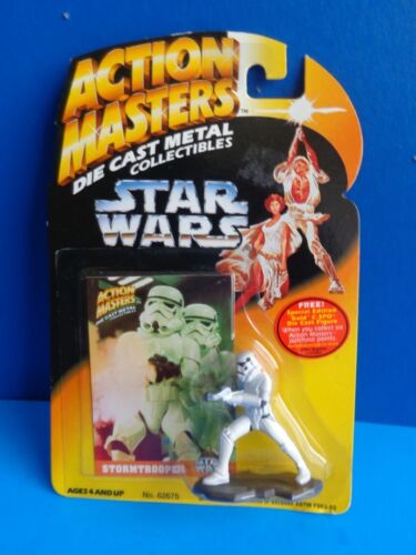 STAR WARS STORMTROOPER DIE CAST METAL FIGURE- ACTION MASTERS- NRFP- KENNER - 第 1/5 張圖片
