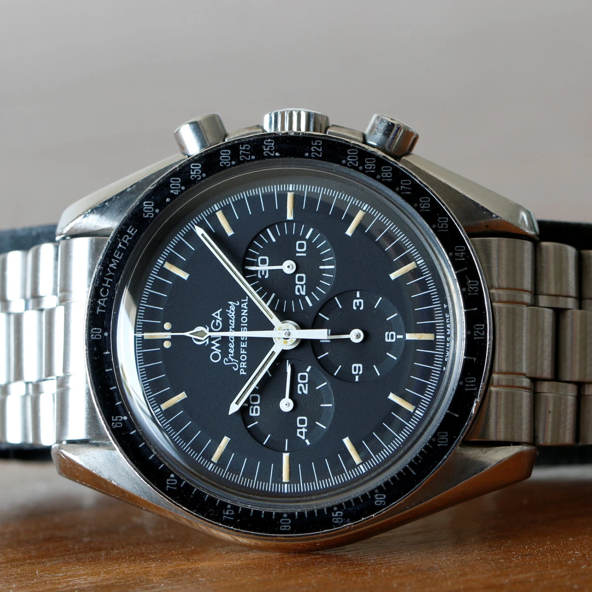 Omega Speedmaster Professional 3590.50 Tritium Dial US Euro Ship 145.022 Cal 861