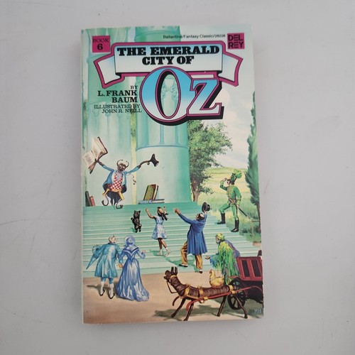 Oz Books 2-6 L Frank Baum Del Rey Fantasy Classic Vintage Paperback Editions - Imagen 12 de 17