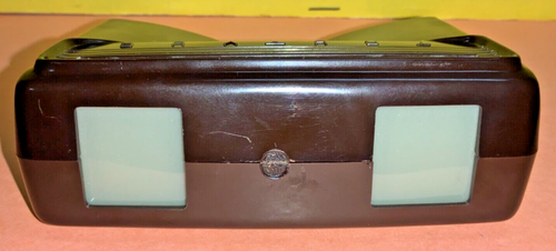 VTG Brown Tru-Vue w/ 41 Film Card Slides - AS IS - TESTED - WORKING & CLEAR - Picture 2 of 13