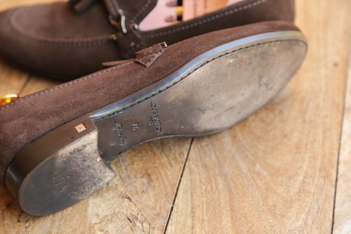 Louis Vuitton Braun Wildleder Quasten Schuhe Halbschuhe Herren UK 7,5 US 8,5 EU 41,5 - Bild 9 von 12