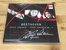 Signed by MARI KODAMA & KENT NAGANO Beethoven Piano Concerto No.3 BERLIN CD NEW