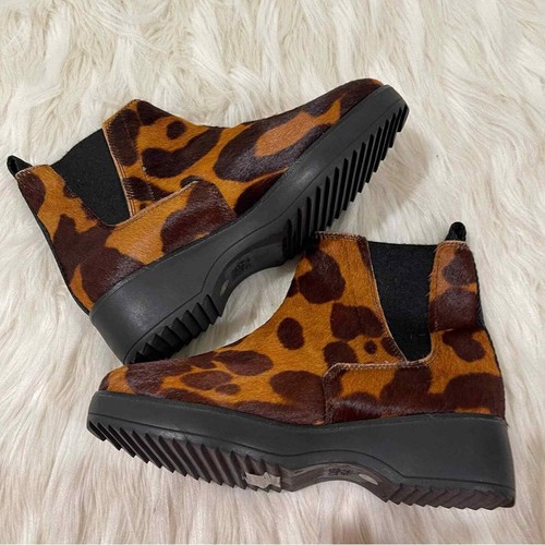 Women’s Louise Et Cie Zarab3 Leopard Platform Boots 5.5 US! - Picture 7 of 11