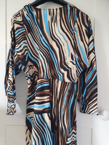 Jigsaw Linen Midi Dress Size 16 Terrain Long Sleeve RRP £225 Current - Picture 13 of 21