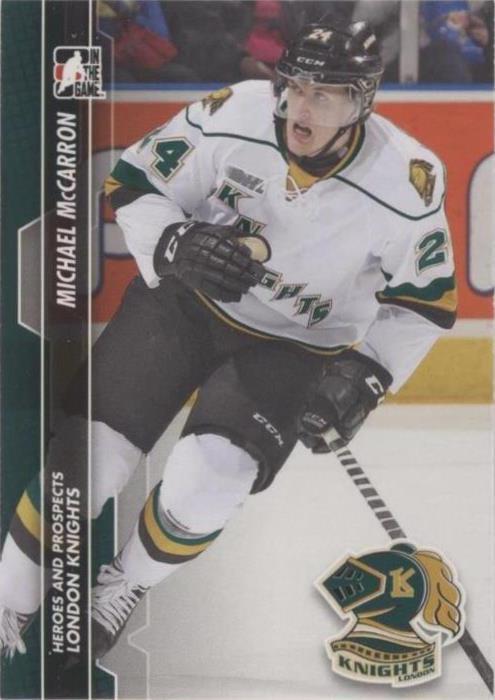 2013-14 In the Game Heroes and Prospects - Mike McCarron #15 - 1 of 1