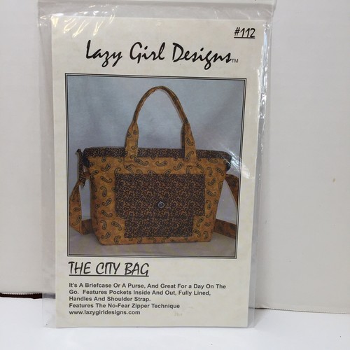 The City Bag Pattern Lazy Girl Designs  - Picture 1 of 3