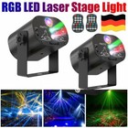2X 240 Muster RGB LED Laser Projektor Disco Party DJ Lichteffekt &Fernbedienung