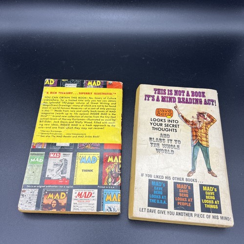 Mad’s Dave Berg Looks at Modern Thinking and Inside Mad by William M Gaines - Picture 2 of 3