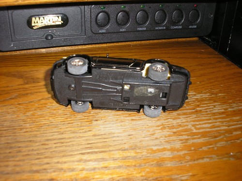 Vintage 1/38 ? 4 7/8" long 1980's Porsche 911 928 944 Black Pull Back Action - Picture 4 of 4