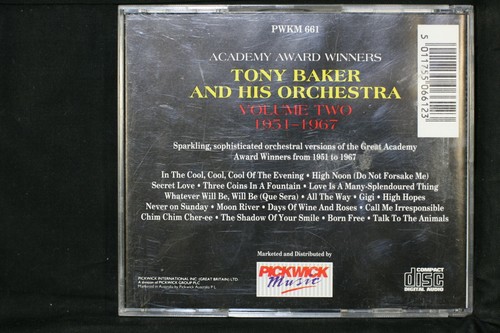 Tony Baker And His Orchestra – Academy Award Winners Volume Two 1 - CD (C983) - Picture 3 of 3