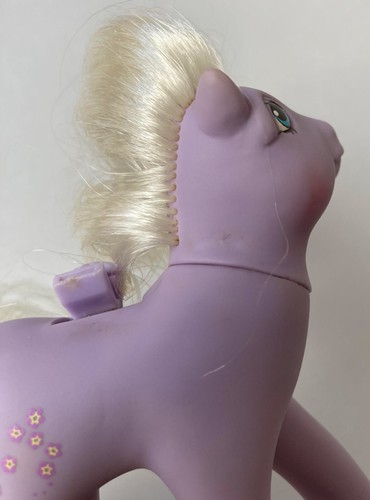 My Little Pony G1 Forget Me Not Flutter Pony 1986 Hasbro ali mancanti vintage - Foto 12 di 13