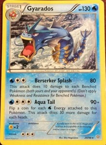 Pokémon Gyarados Pokemon Promos 20/98 Promo Cosmos Holo Foil Rare LP
