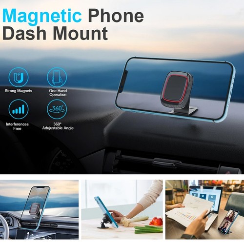 Smartphone Magnethalter 3M für Tisch Glas Audi BMW Ford Seat Skoda VW Toyota - Bild 4 von 10