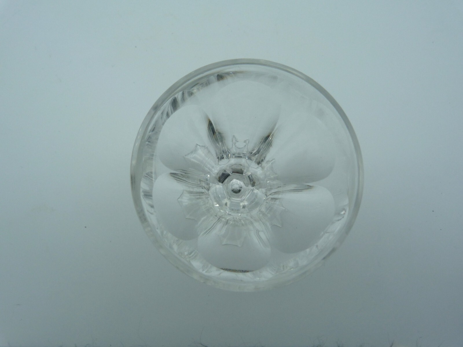 Heisey Glass Crystal Colonial Wine Glass 1899 1944 VGC 10 eBay