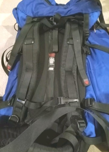 Zero Point Nylon Climbing Backpack Blue And Black | eBay