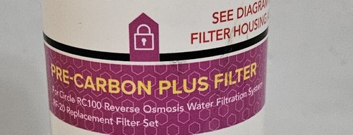 Brondell H2O+ Post Carbon Block Filter RF-20 No Box - Picture 2 of 2