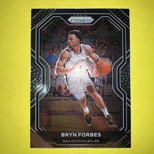 Bryn Forbes 2020-21 Prizm Basketball Chrome Base Card #232 San Antonio Spurs NBA