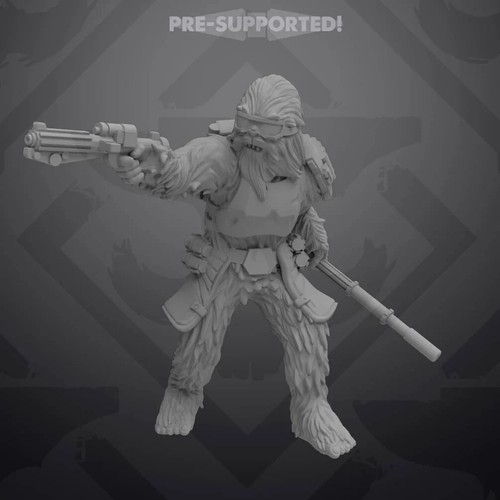 wookiee compatible star wars legion - 第 1/1 張圖片