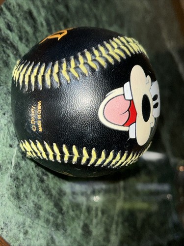 WALT DISNEY WORLD "GOOFY" BASEBALL AUS DISNEYWORLD RESORT ~ SCHWARZER BASEBALL - Bild 11 von 12