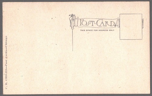 c1910 RPPC Unposted Chatsworth IL Illinois Frank Murtaugh Residence Pferd Buggy - Bild 2 von 2