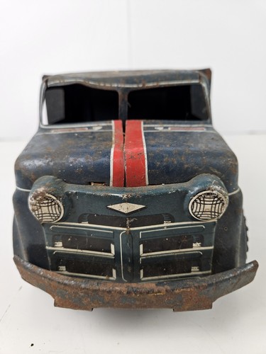 Vintage 1950's MARX Lamar U.S. Air Force Transport Pressed Steel Toy Truck 18.5" - Picture 9 of 14