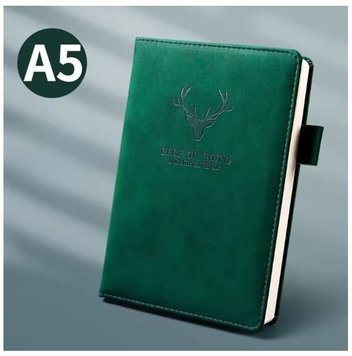 360 Pages Super Thick Leather A5 Notebook Daily Business Office Work Notebooks - Picture 7 of 25