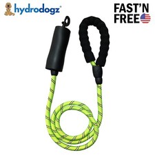 5 FT Floating Dog Rope Leash Reflective Outdoor Safety Nylon Lead Padded Handle