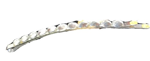 Bobby Pins Clips Set Of 10 Crystals Pearls Barrette Up Do Hair Accessory Gold - Picture 8 of 12