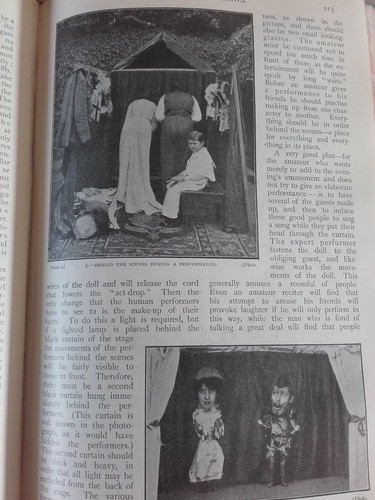 David Devant Magician Magic Puppet Marionettes Show Rare Old Article 1903 Rugby - Picture 5 of 10