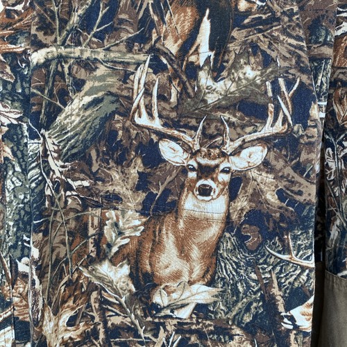 Elegante cabeza roja con botones para hombre XL ciervo marrón caza gamuza - Imagen 11 de 12