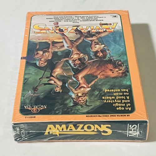 Amazons (1986) VHS Fantasy Adventure MGM/UA Box MGM Big Tape - Picture 7 of 9
