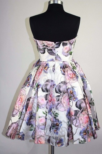 Women's Short Bridesmaid Homecoming Formal Gown Ball Party Evening Prom Dresses - Picture 3 of 4