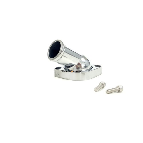 45 Deg Water Neck Thermostat Housing FOR LS1 LS2 LS3 LS7 LS9 LSA L76 L92 GM LSV8 - Picture 3 of 6