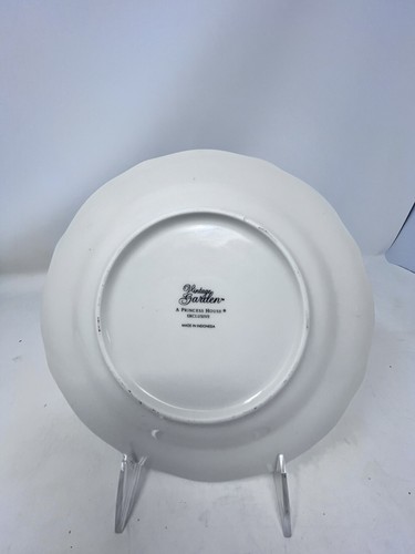 Princess House Vintage Garden Blue Hydrangea Dessert/Salad Plate 8.75” EUC - Picture 6 of 8