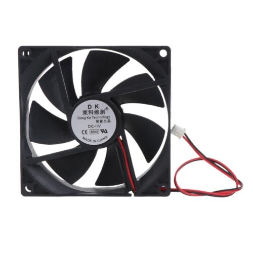 90mm Cooling Fan 12V 24V 5V 90x90x25mm XH2.54 2P Bearing 3016R - Picture 10 of 10