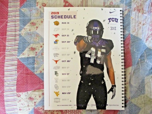 2019 TCU HORNED FROGS FOOTBALL MEDIA GUIDE Yearbook Program Magazine Press Book - Picture 2 of 2
