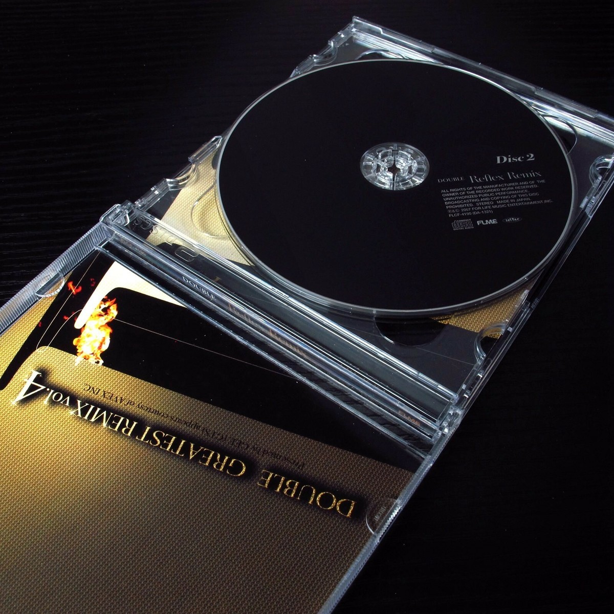 Double - Reflex Remix (Greatest Remix Vol.4) JAPAN 2xCD W/OBI FLCF-4190 #12-1