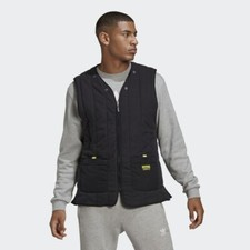Adidas Originals Men's R.Y.V. Padded Vest Full Zip GD9271 size MEDIUM NWT