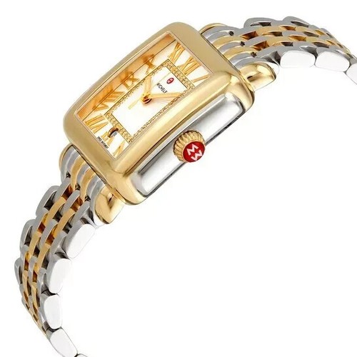 Reloj Michele Deco Madison Dos Tonos S. Acero Esfera Diamante Damas MWW06T000147 - Imagen 2 de 4
