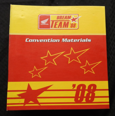 2008 Honda Motorrad Dream Team Zoll Sales Convention Manuell Schmutz Strasse Atv