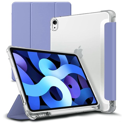 Smart Clear Case For iPad Air 11 13 M2 Pro 11 13 M4 Tri-fold Leather Stand Cover - Picture 39 of 53