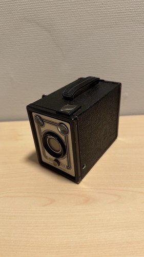 Art Deco Vrede Box Camera, produced by Vredeborch Germany, 1950, 120 Film Type - Photo 3/16