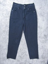 Pacsun Jeans Womens 30 Black Mom Denim Pant Bottoms Dark Wash Casual 2 Buttons