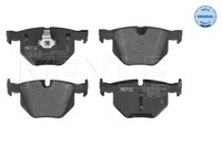 Meyle 025 237 3217 Bremsbelagsatz, Scheibenbremse FüR Bmw, Bmw (Brilliance)