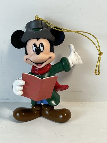 Disney Mickey Mouse Ornament Christmas Carol Enesco Tree-Rific 149640