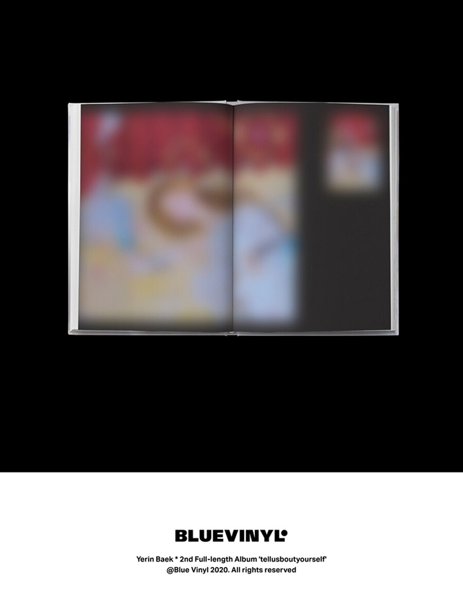 BAEK YERIN [TELLUSBOUTYOURSELF] 2nd Album CD+Hard Cover