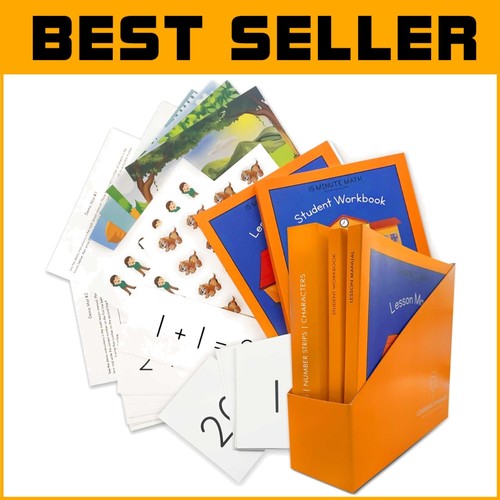 Basic Math Skills Program with Flashcards and Interactive Activities for Kids