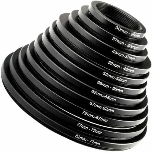 Metal Stepping Rings Step Down Rings Filter Adapter 82-37mm for Camera Lens - Image 4 of 4