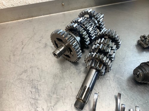 OEM KAWASAKI KX 125 KX125 1996-1998 COMPLETE TRANSMISSION GEARS GEAR SHAFT - Picture 9 of 11