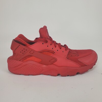 Nike Men's Air Huarache 318429-660 Red Running Shoes Sneakers Size